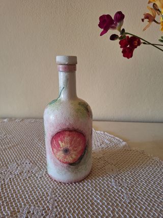 Bottiglia dipinta