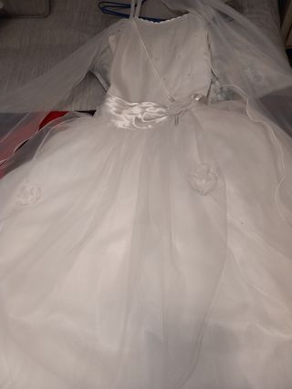 Vestido de comunión niña 9 a 13 años