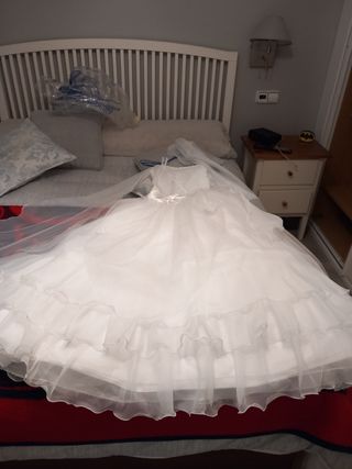 Vestido de comunión niña 9 a 13 años