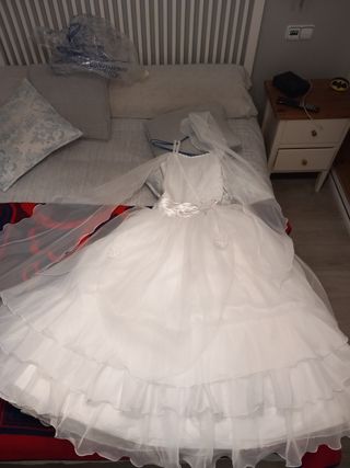 Vestido de comunión niña 9 a 13 años