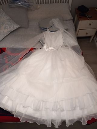 Vestido de comunión niña 9 a 13 años