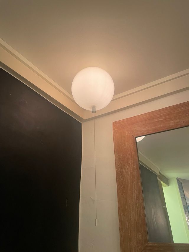 lampara de techo globo