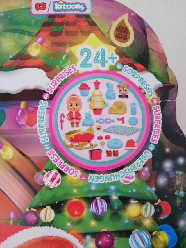 Calendario de Adviento bebes llorones