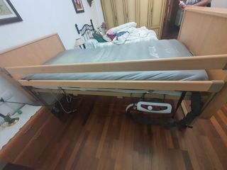 Cama articulada de Hospital90x190ELEV+CAJON TEIDE
