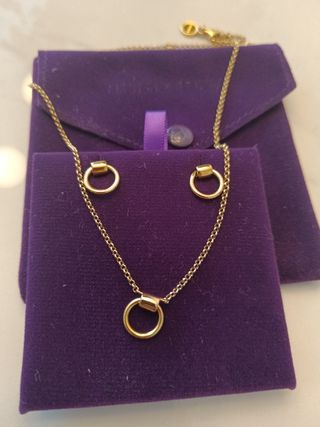 Collar y pendientes ARISTOCRAZY
