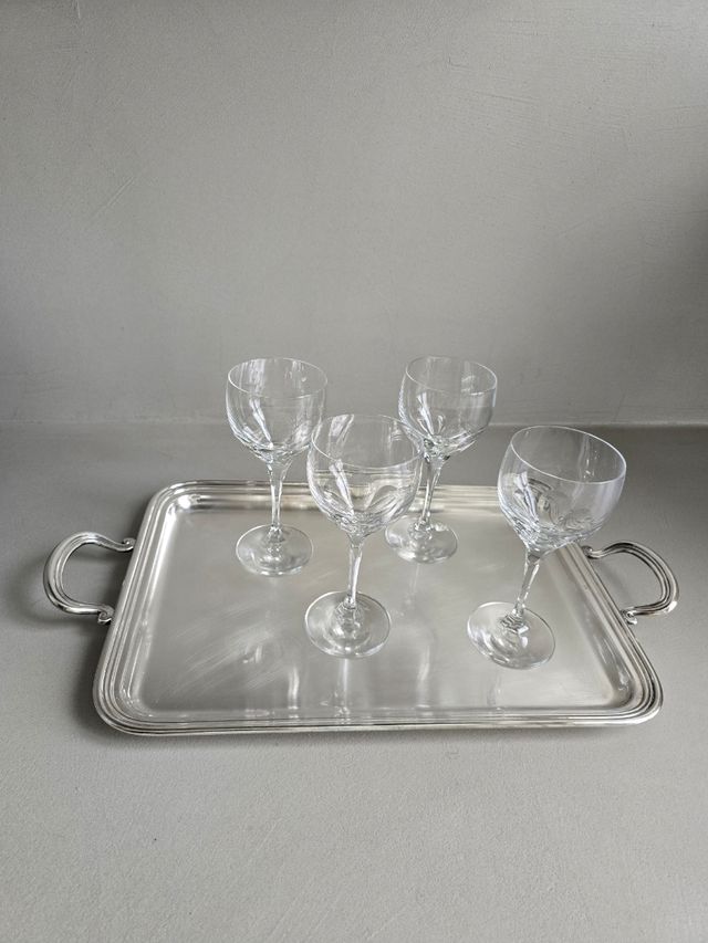 Vassoio argentato Orli Q