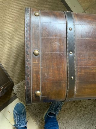 2 baules antiguos de madera