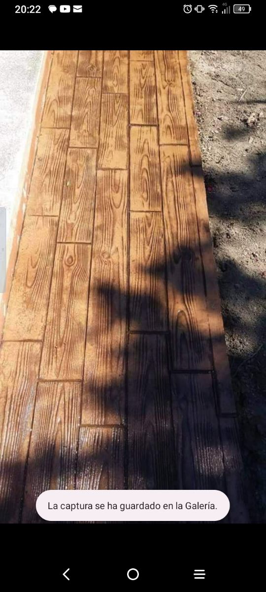 hormigón impreso y asfaltos 