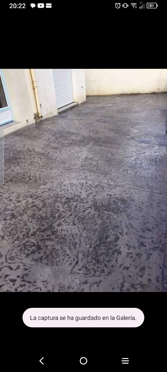 hormigón impreso y asfaltos 