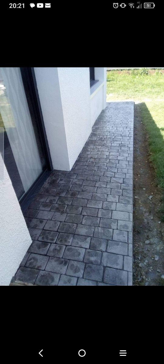 hormigón impreso y asfaltos 