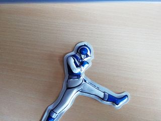 Bioman - Megumi - Troquelado 1988