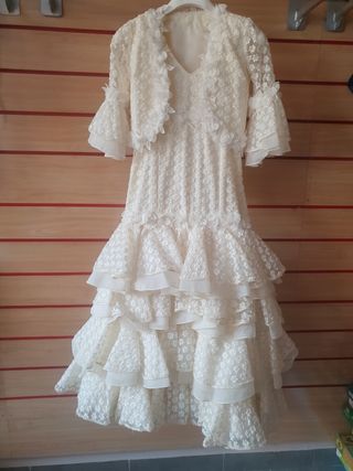 Vestido de comunion/ flamenca/ rociera