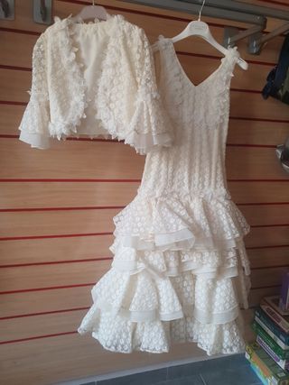 Vestido de comunion/ flamenca/ rociera