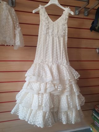 Vestido de comunion/ flamenca/ rociera