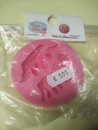 Molde de silicona, reposteria