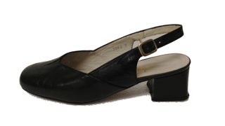 ZAPATOS abiertos mujer. Angela Sala. Piel