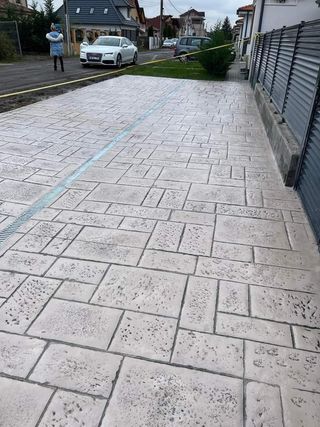 Suelo pavimento hormigón impreso 