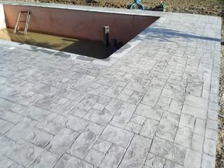 Suelo pavimento hormigón impreso 