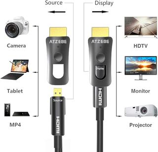 Cable 30m HDMI de Fibra Óptica