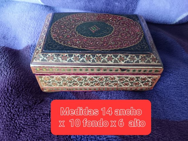 CAJA MARROQUINERIA PERSA