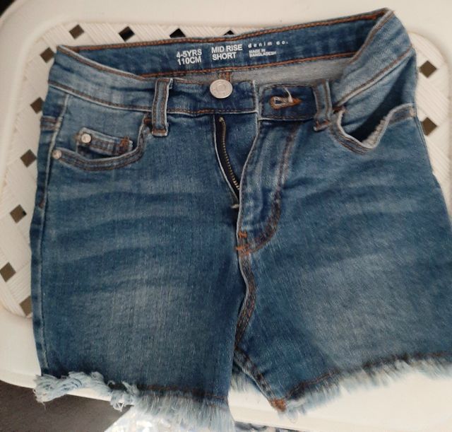 Short de niña Demin 4/5 años
