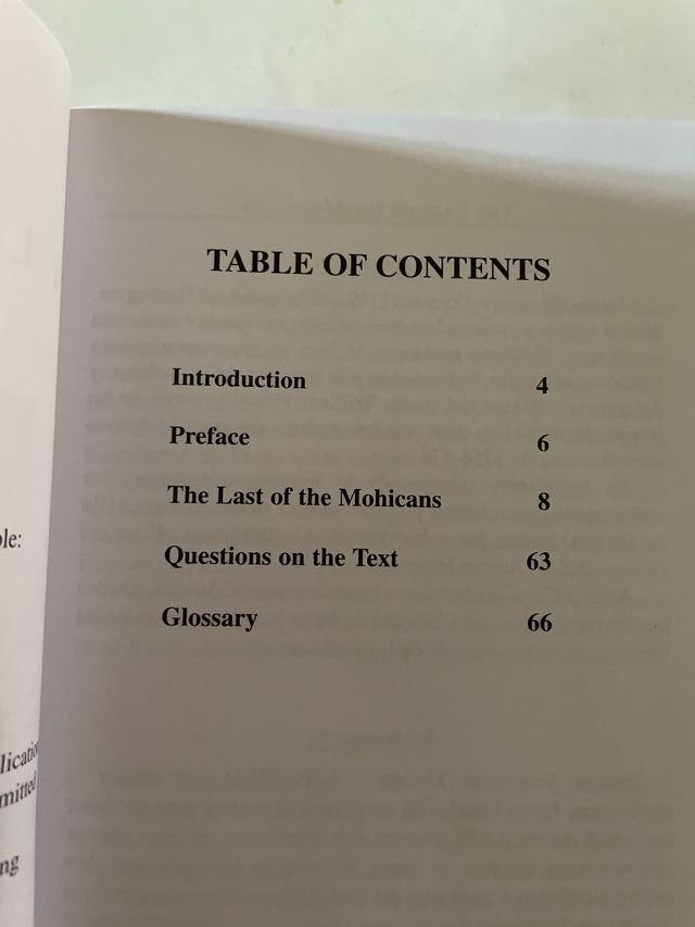 Libro THE LAST OF THE MOHICANS