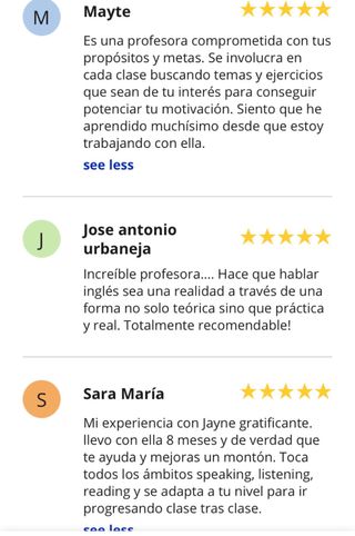Clases de ingles online con nativa