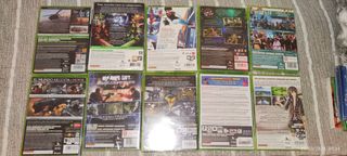 LOTE 10 JUEGOS PRECINTADOS DE XBOX 360 + REGALOS