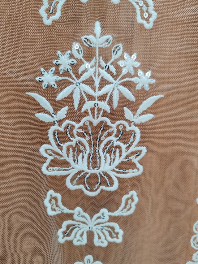 Conjunto manteleta+ delantal fallera adulta