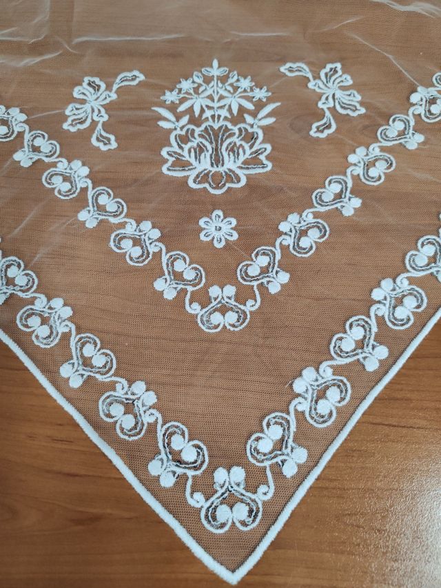 Conjunto manteleta+ delantal fallera adulta