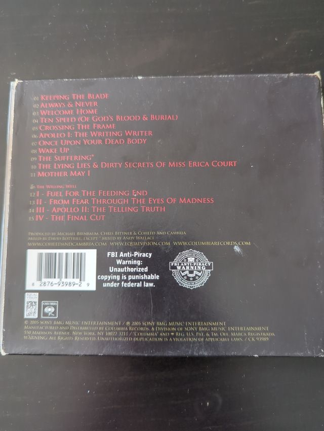 CD Coheed and Cambria