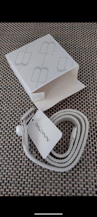 Cintura bianca donna