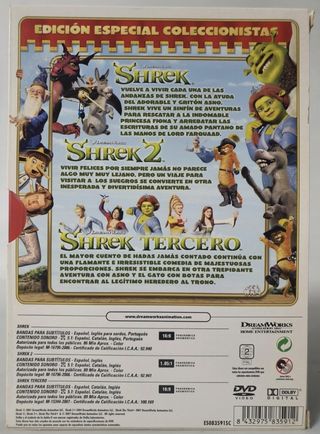 Shrek (trilogía) 🎬🍿