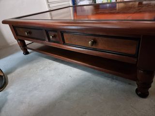 Mesa de salón auxiliar vintage