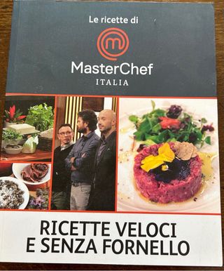 Sei libri di  ricette mastercheff