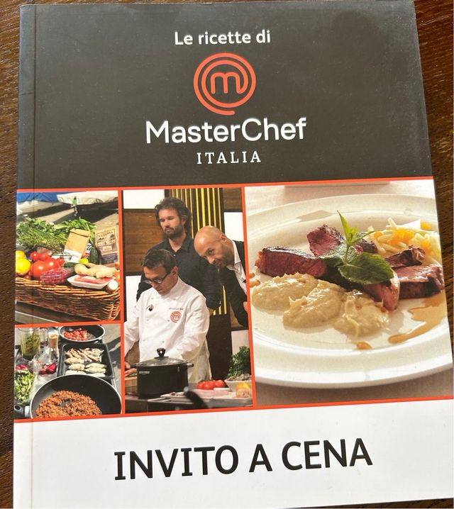 Sei libri di  ricette mastercheff