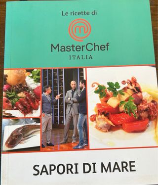 Sei libri di  ricette mastercheff