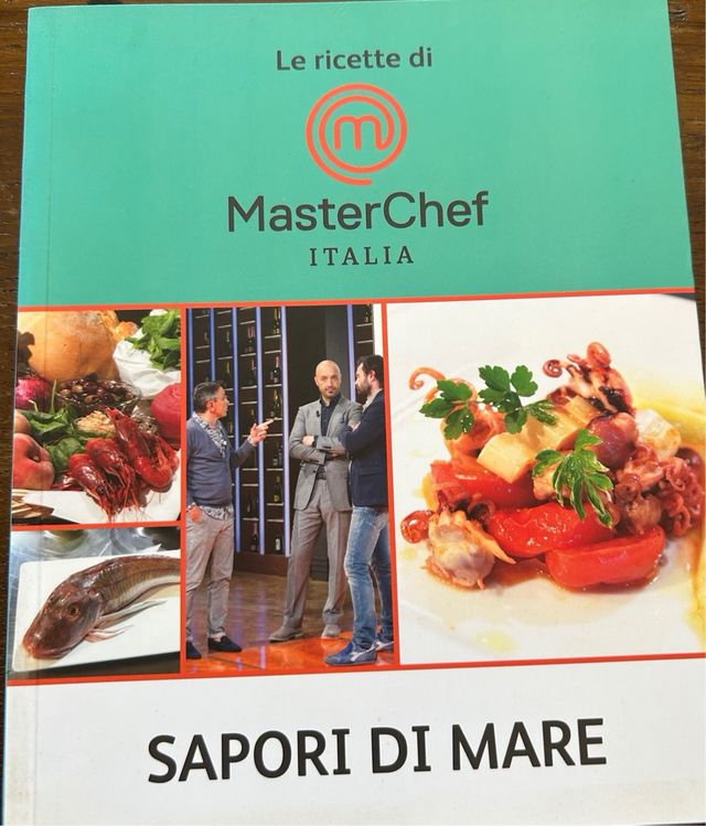 Sei libri di  ricette mastercheff