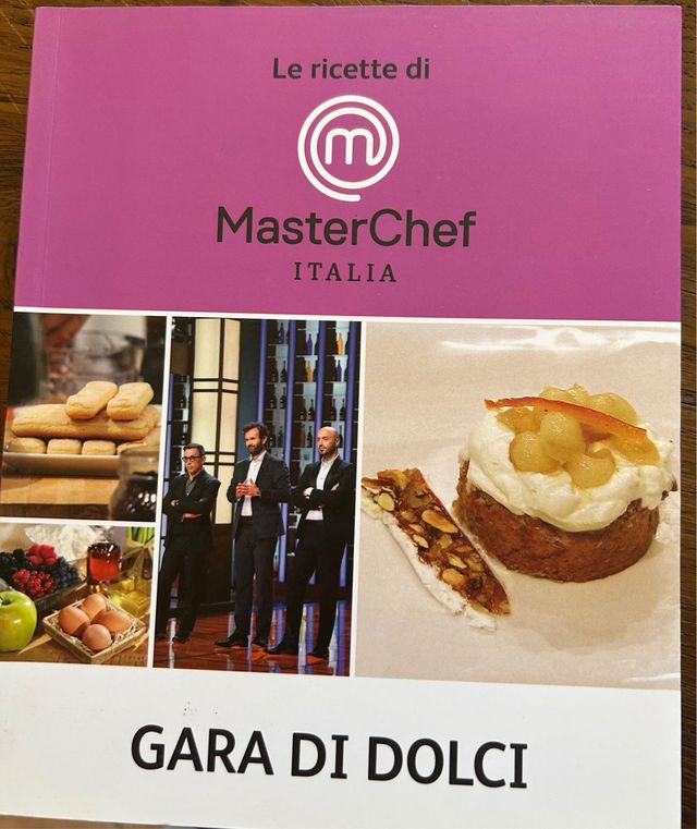 Sei libri di  ricette mastercheff