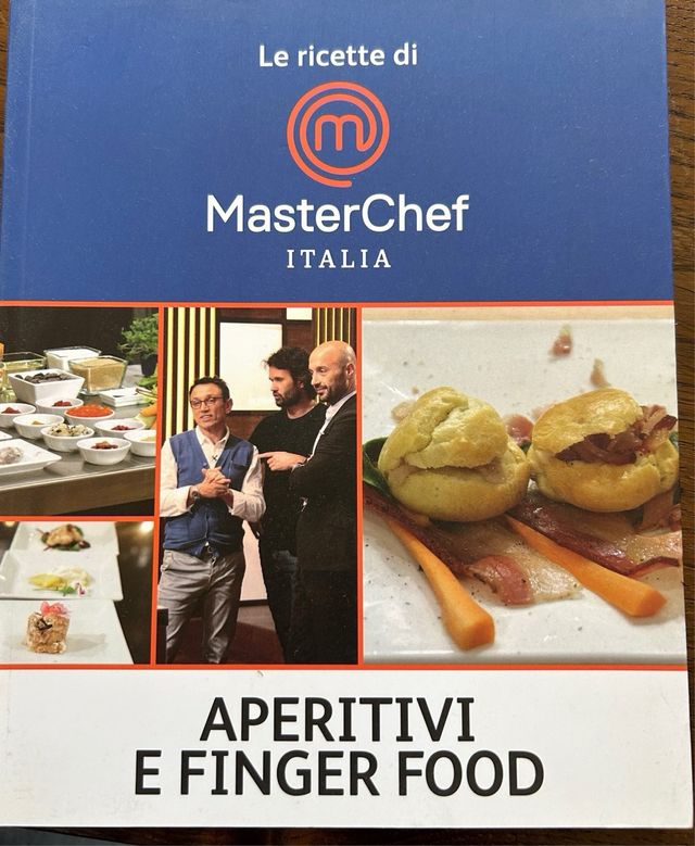 Sei libri di  ricette mastercheff