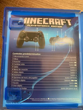 MINECRAFT ps4 nuevo