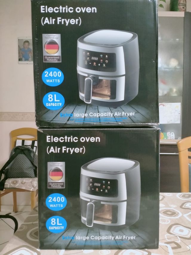 2 friggitrici ad aria 8 LT