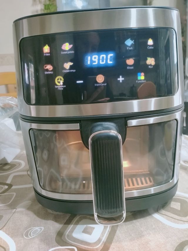 2 friggitrici ad aria 8 LT