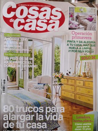 Lote 10 revistas de Casa Diez y Cosas de Casa