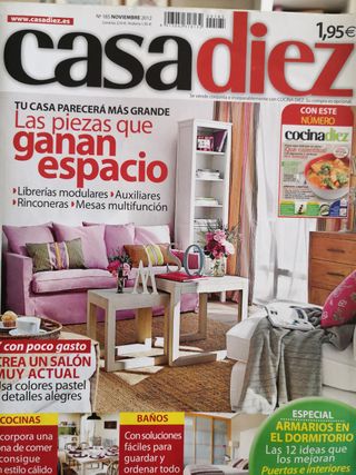 Lote 10 revistas de Casa Diez y Cosas de Casa