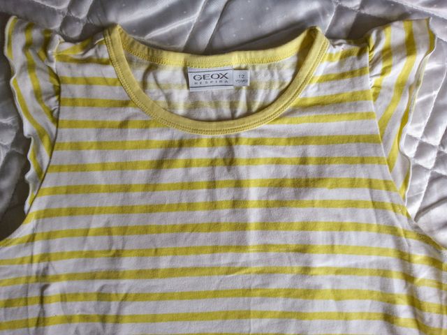 Copricostume righe gialle-bianche Geox