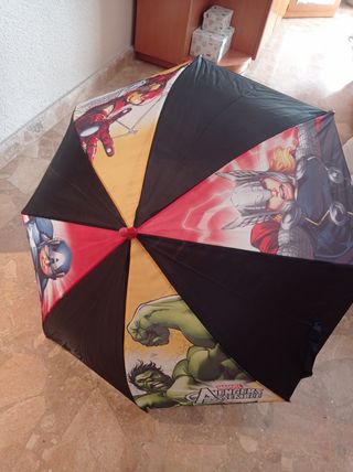 Paraguas infantil superheroes
