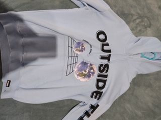 Sudadera azul claro pull&bear