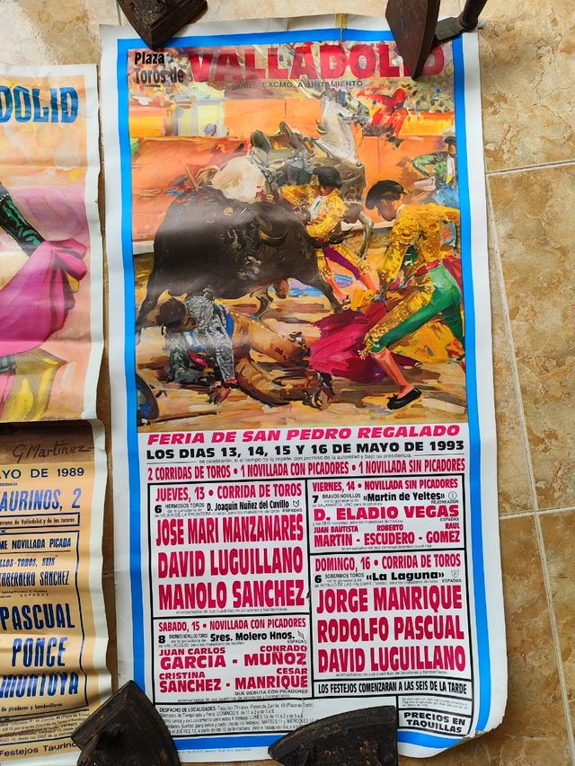 Carteles de corridas de toros  