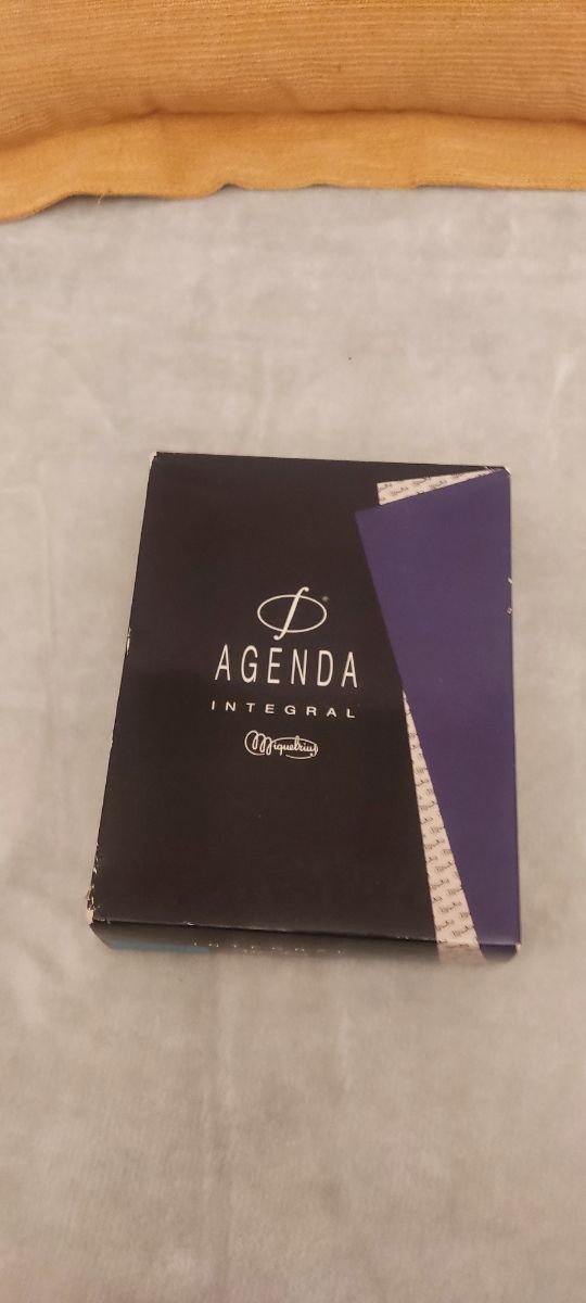 Agenda de piel